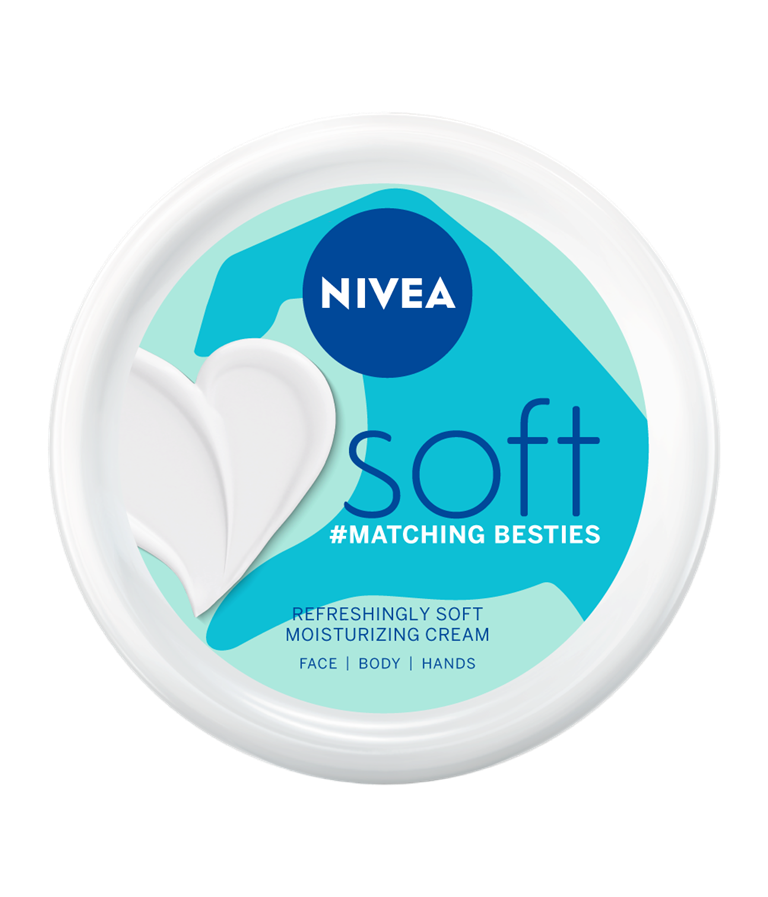 The highly refreshing moisturizing cream for everyday use: NIVEA Soft