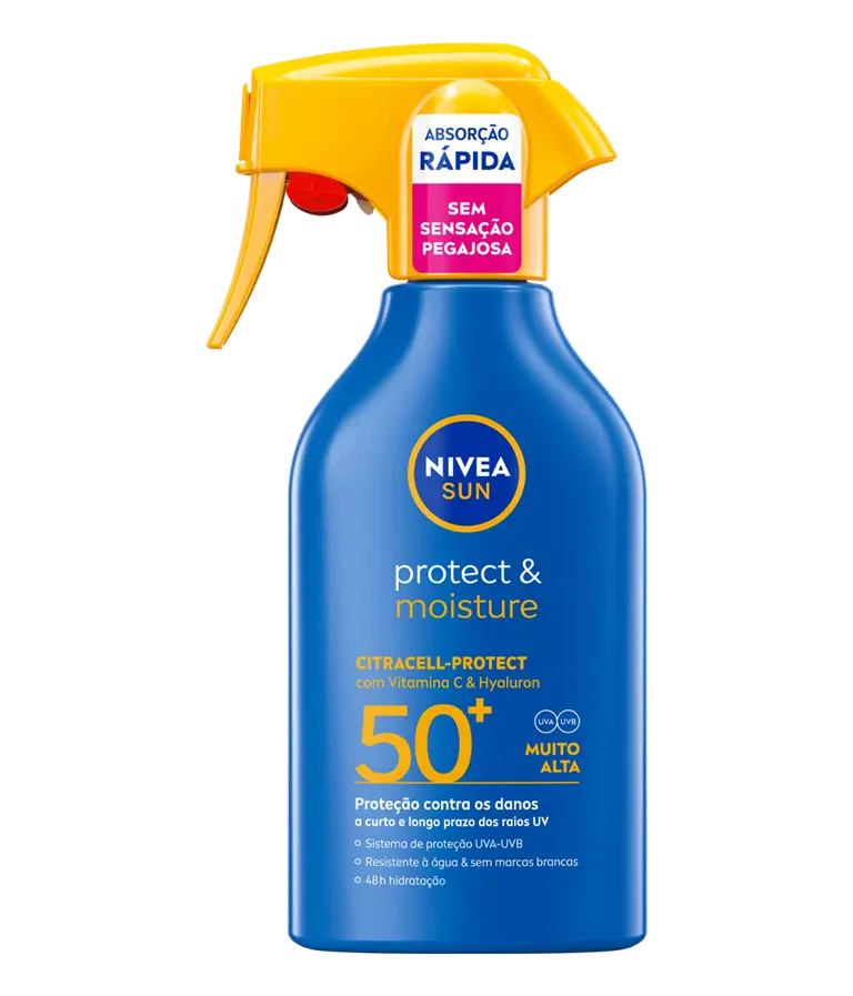 NIVEA; NIVEA SUN; TRIGGER; PROTECT; MOISTURE; SPF50; 250ML