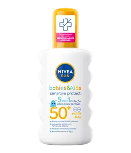 NIVEA; NIVEA SUN; SPRAY; BABIES; KIDS; SENSITIVE; SPF50; 200ML