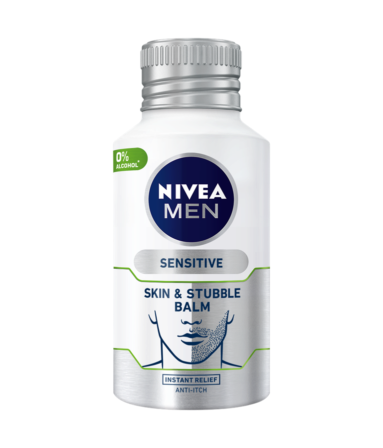 NIVEA MEN Sensitive All-In-One Balsam Gesicht & 3-Tage Bart Spender