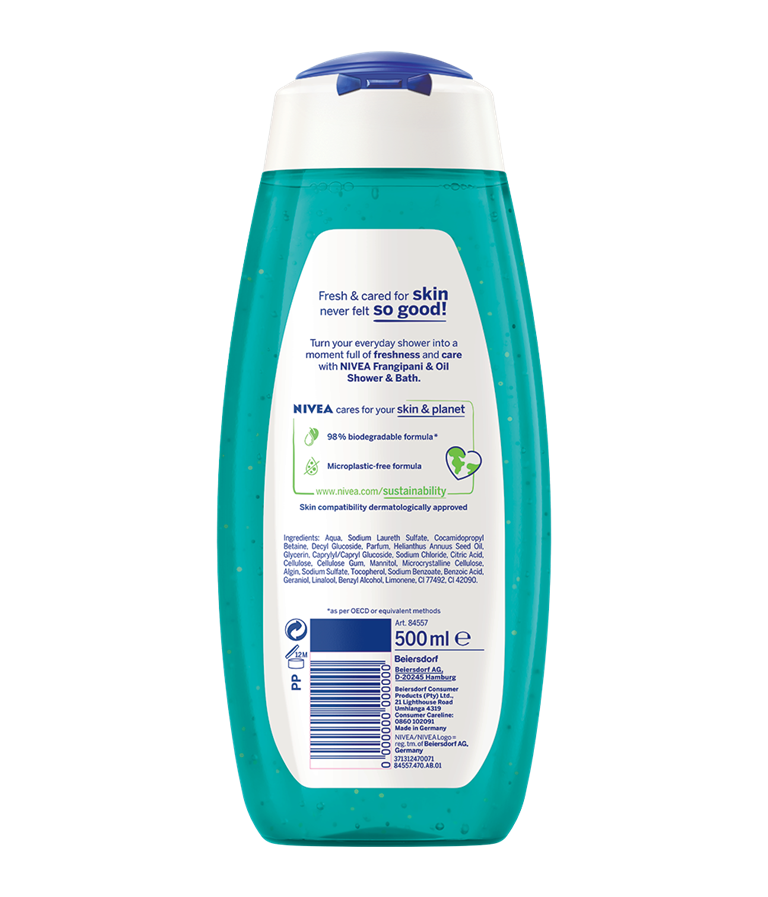 ZA_84557_Nivea_Fresh Care Shower_Frangipani Oil_500ml