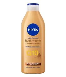 NIVEA Q10 Loción Corporal Reafirmante + Autobronceadora