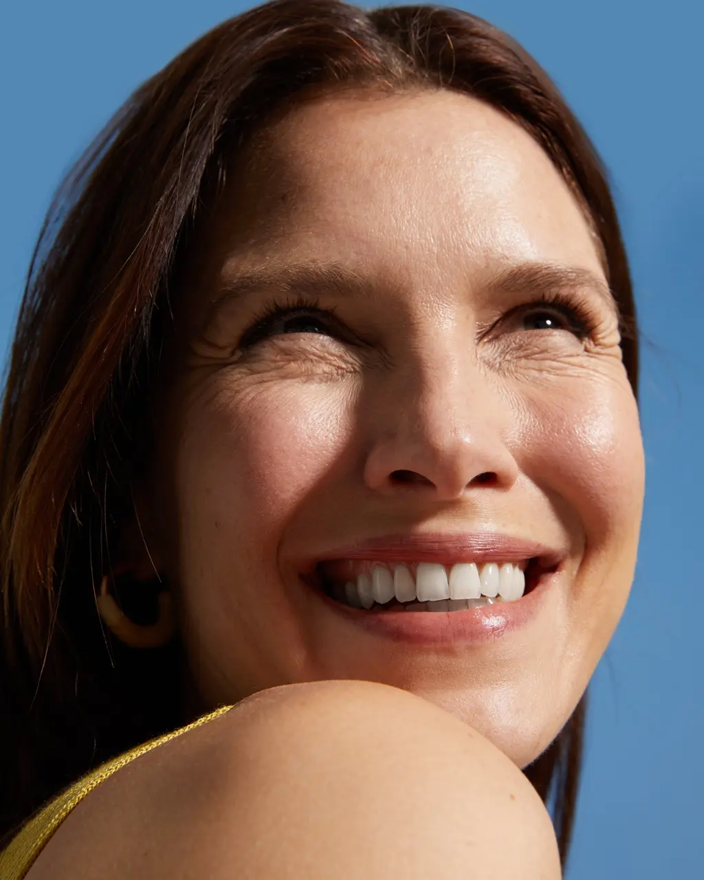 young woman smiling