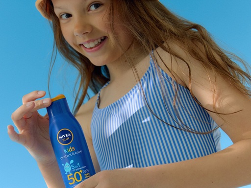 Nivea Kids Sensitive range products