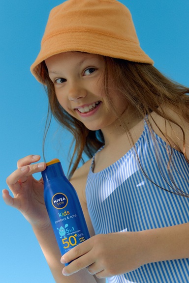 Nivea Kids Sensitive range products