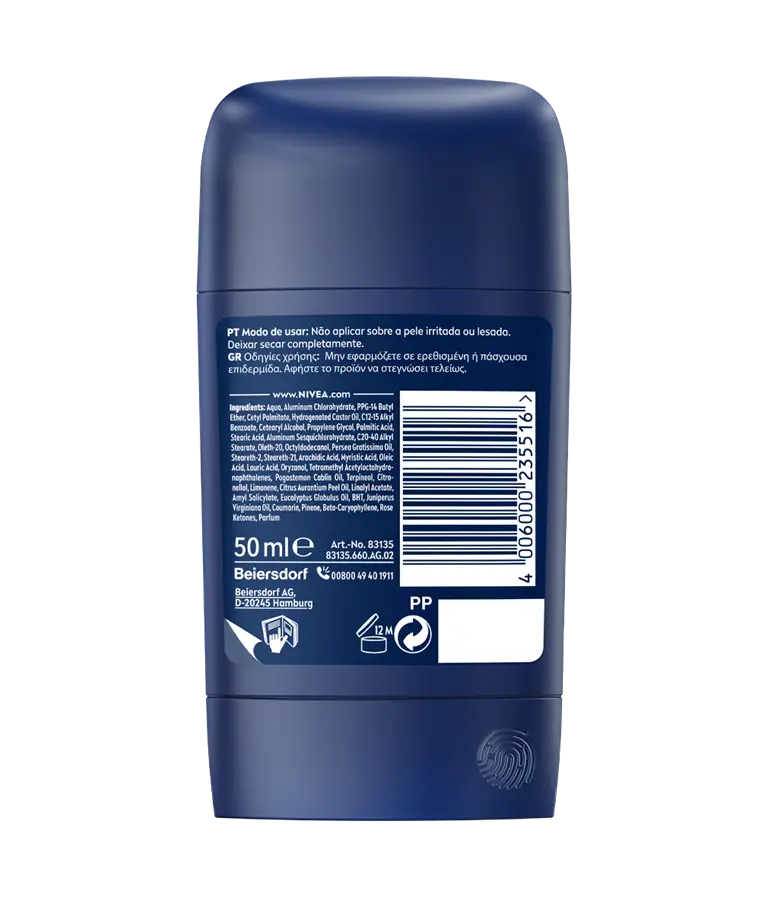 NIVEA; NIVEA DEO; STICK; DRY; IMPACT; 50ML