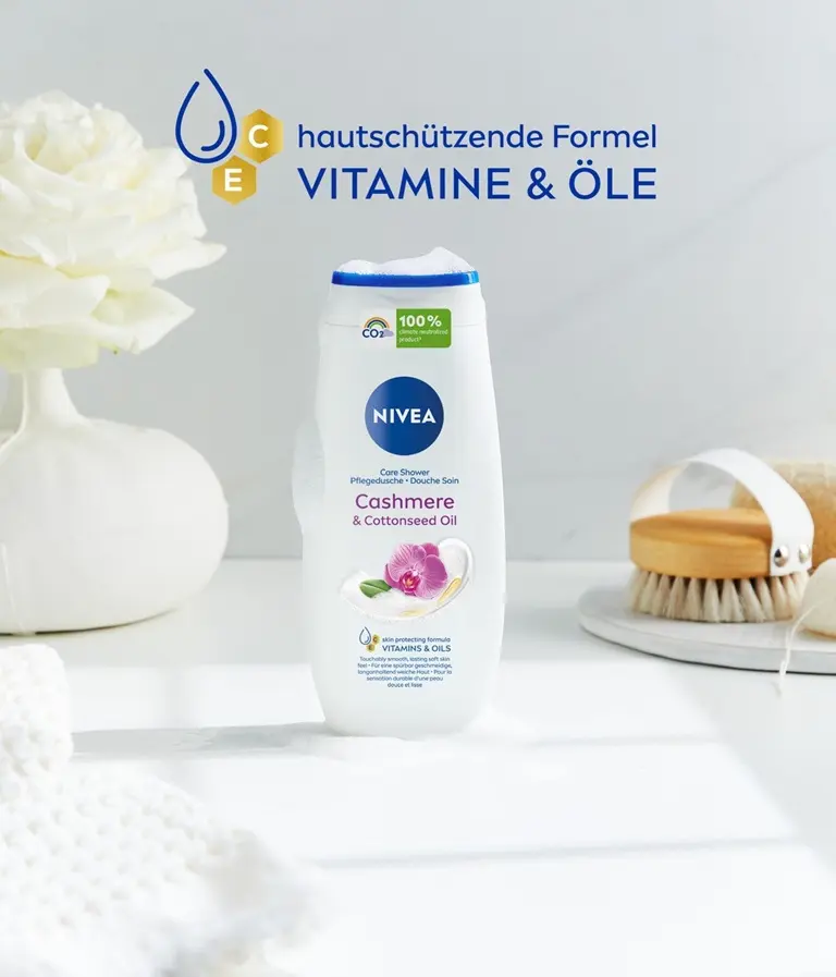 NIVEA Pflegedusche Cashmere Cottonseed Oil Mood