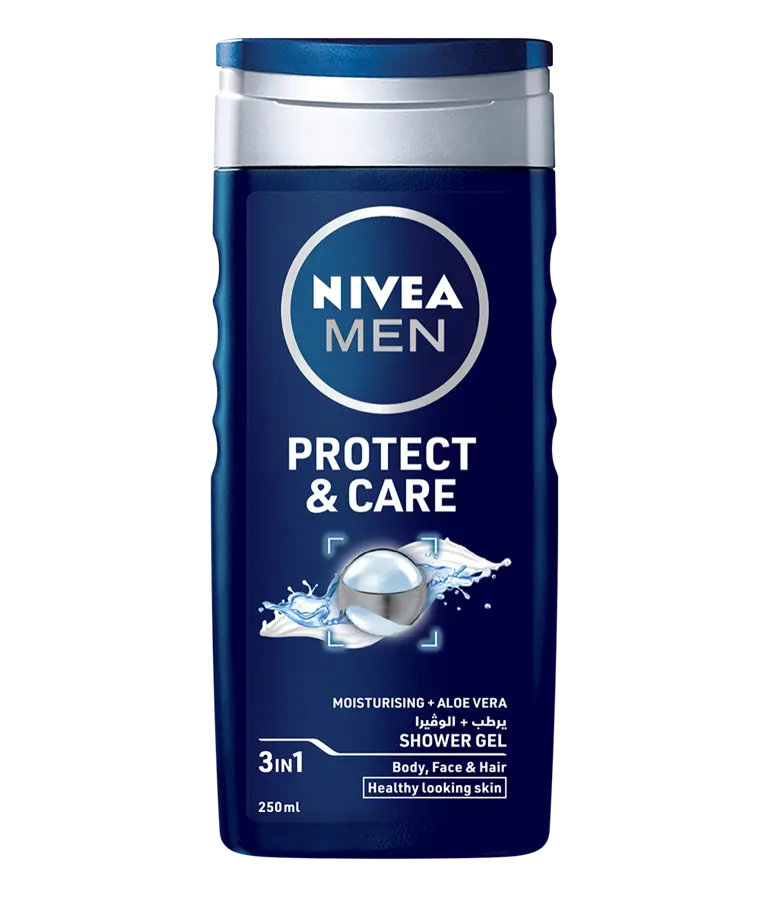 83611 Nivea Men Protect & Care shower gel 250ml clean packshot