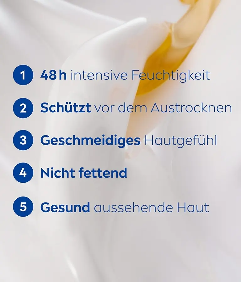 NIVEA BODY MILK 400ML TEXTUR UND BENEFITS