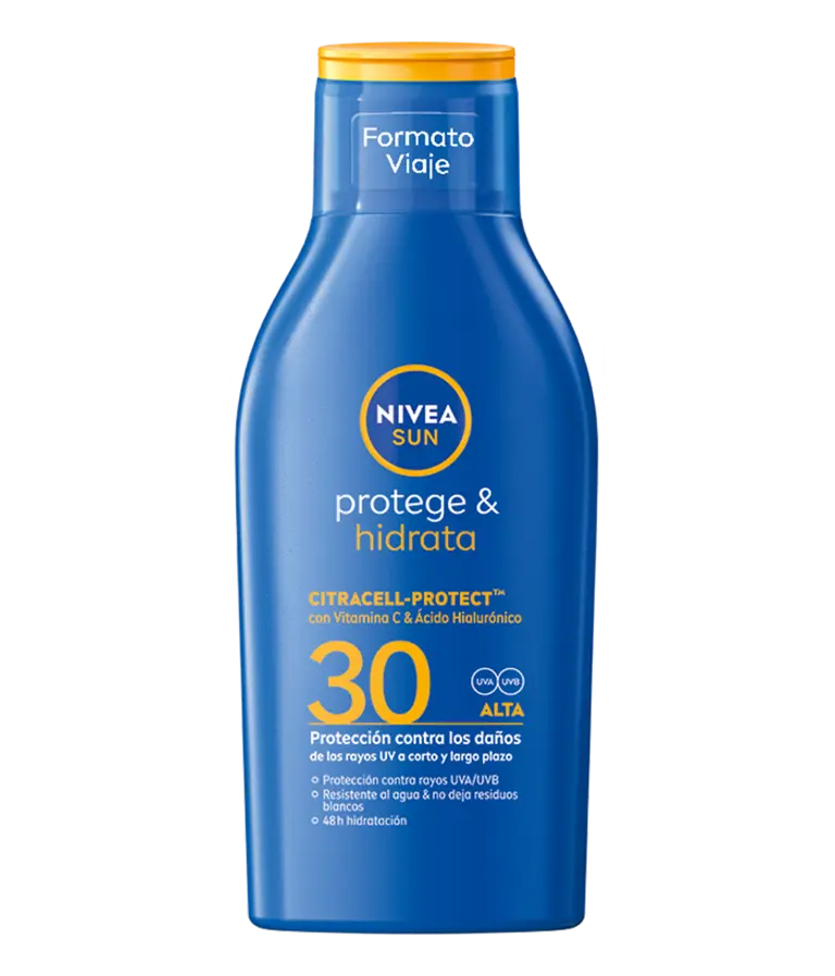 NIVEA SUN Protege & Hidrata Loción Solar SPF 30 Mini