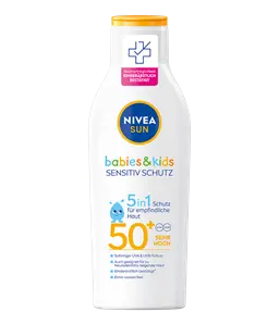 NIVEA SUN babies & kids Sensitiv Schutz 5in1 Lotion LSF50+ 200 ml