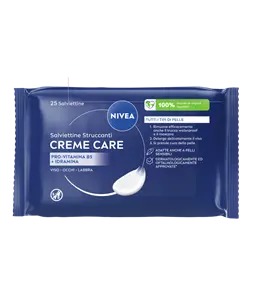 Toalhitas; Toalhitas de Limpeza; Toalhitas para todo o tipo de pele; Toalhitas de limpeza creme care