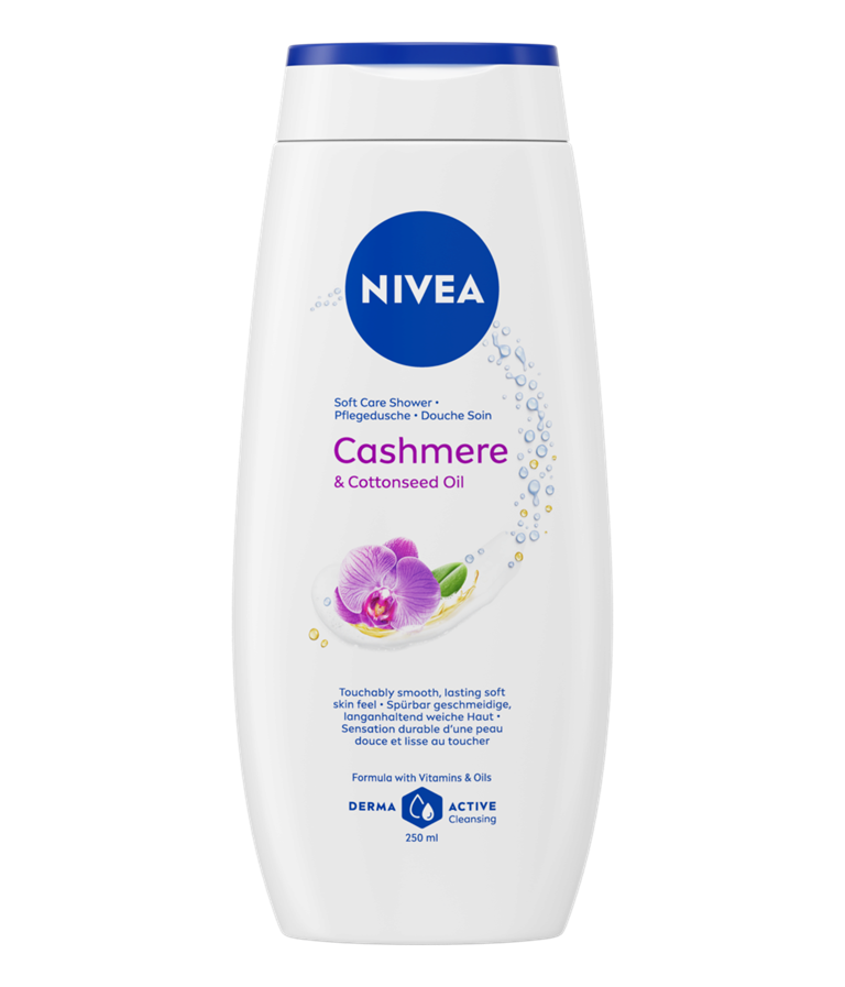 Cashmere & Cottonseed Oil | Soft Care Shower | NIVEA