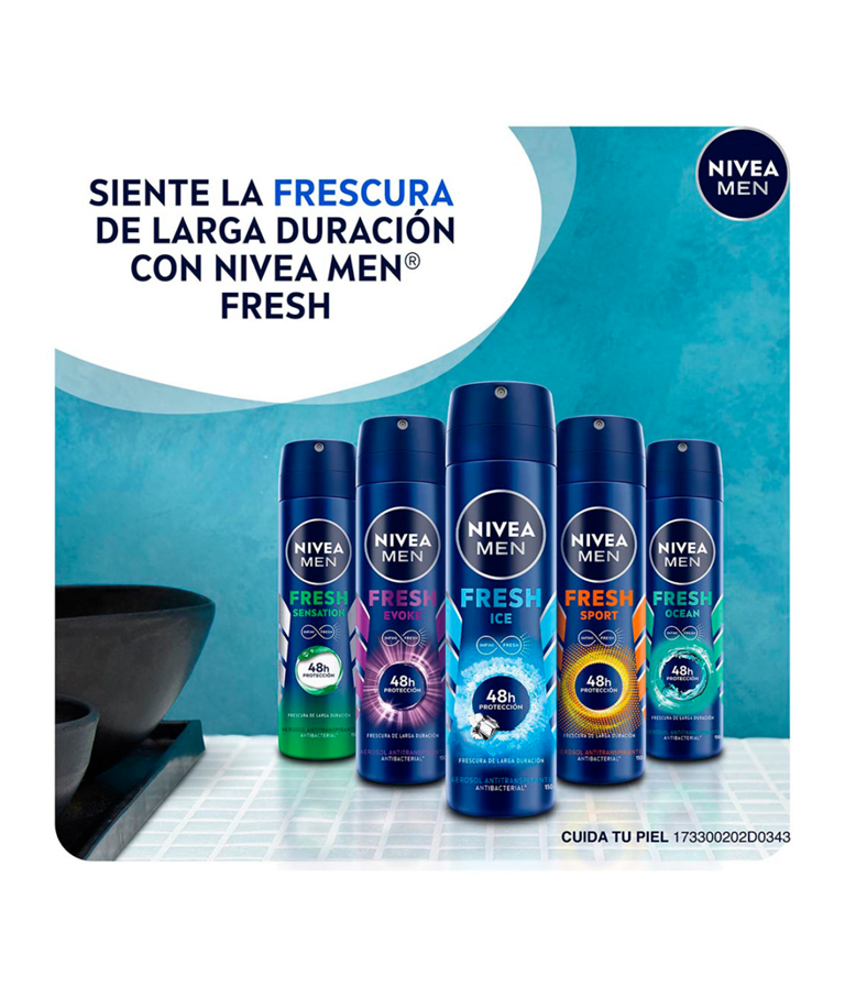 Desodorante Antibacterial Nivea Men Fresh Evoke