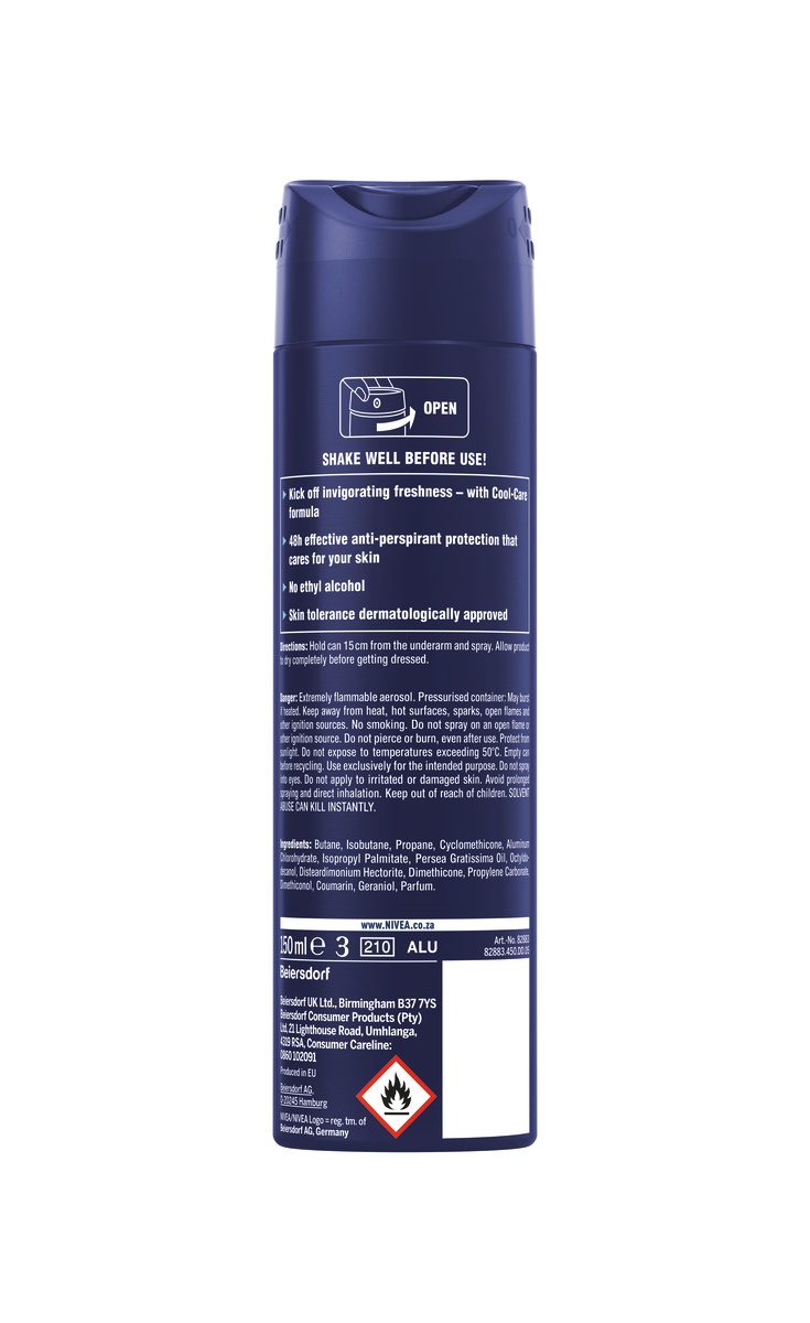 ZA_82883_NIVEA MEN DEO COOL KICK SPRAY_150ML_BOP