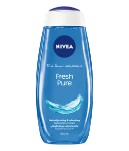 83633 Nivea Fresh Pure Shower gel 500ml clean packshot bi-lingual