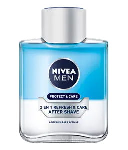 LOCIÓN AFTERSHAVE 2-EN-1 PROTECT & CARE 100ML