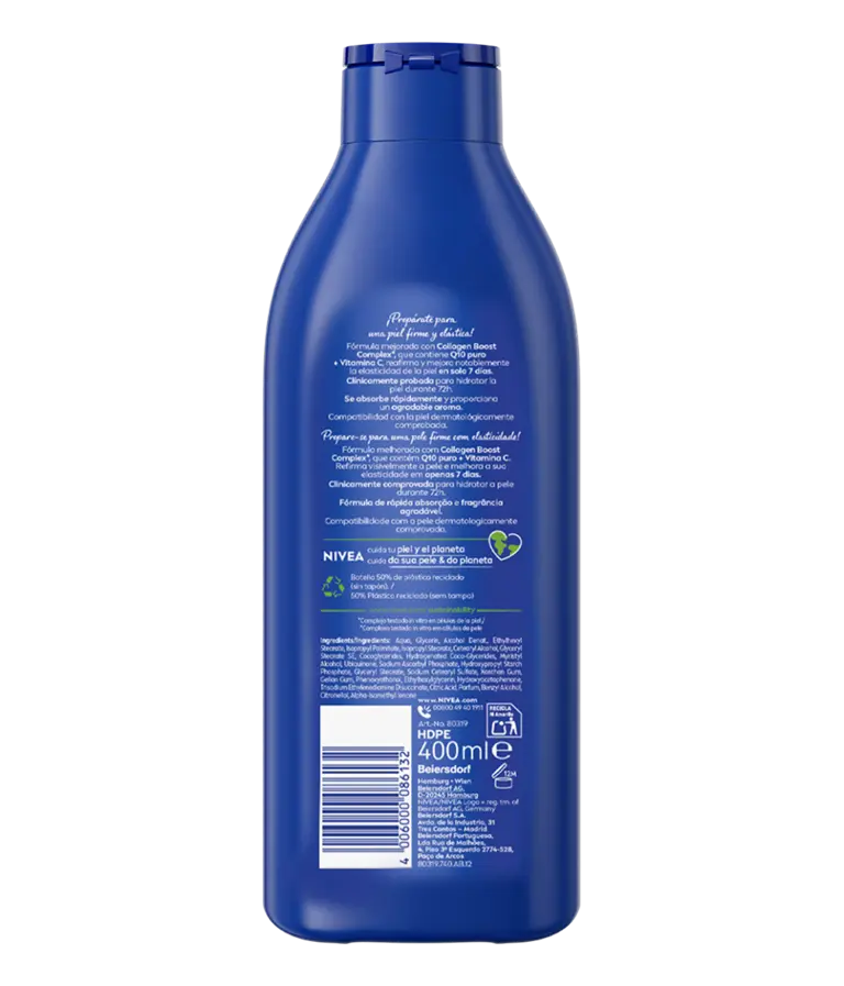 NIVEA Q10 Body Milk Reafirmante 400 ml