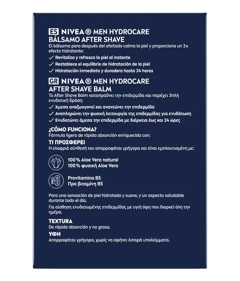 NIVEA MEN Hydrocare Bálsamo After Shave