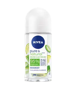 Pure & Natural TM Organic Aloe Vera roll-on deodorant
