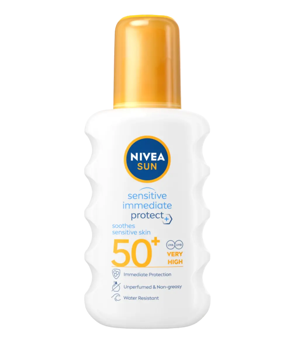 セキュリティ・セーフティ NIVEA Spray pentru pielea sensibilă NIVEA SUN Sensitive Immediate