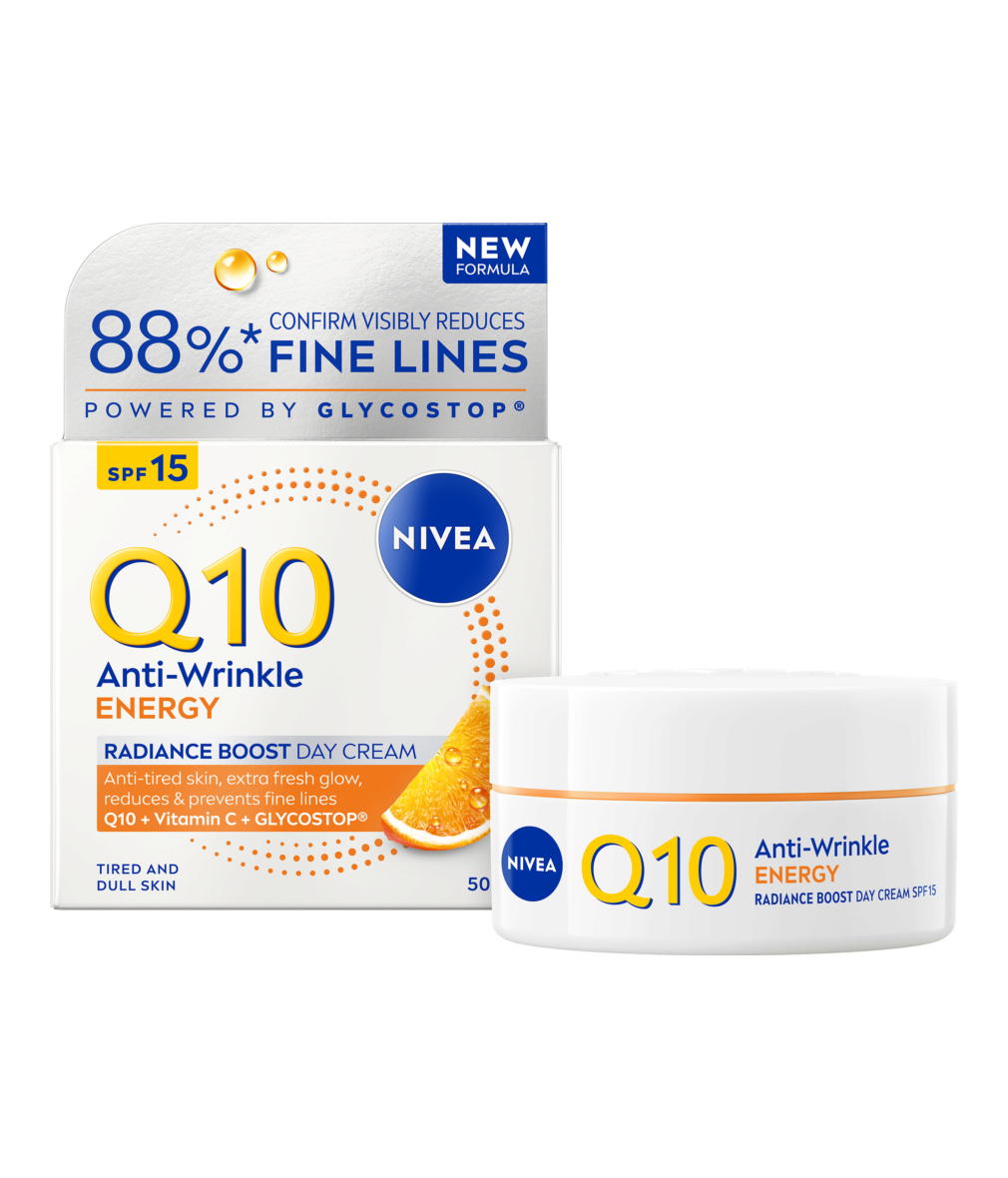 NIVEA Q10 ENERGY Healthy Glow Day Care – SPF 15 – 50ml