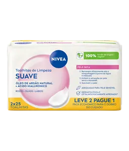 NIVEA; Toalhitas de Limpeza; Suave