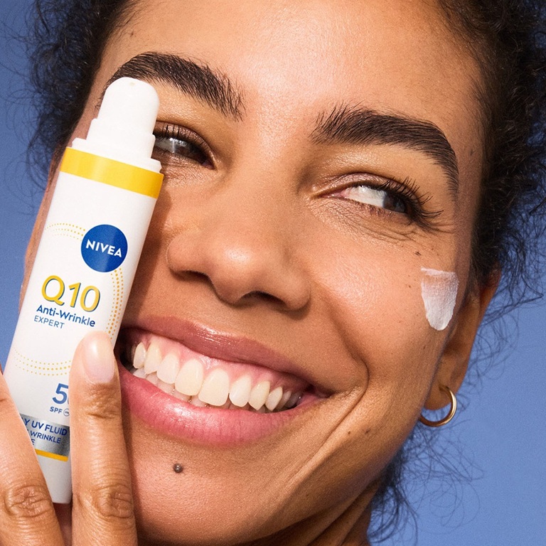 Woman's face showing skin tone