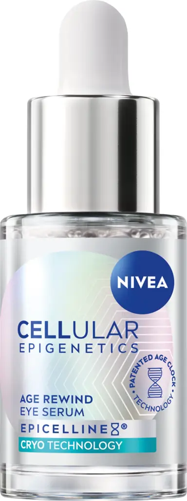 4006000290157_ZA_99422-04500-34_Nivea Cellular Epigenetics Longevity Science Age Rewind Eye Serum 15ml bottle_front