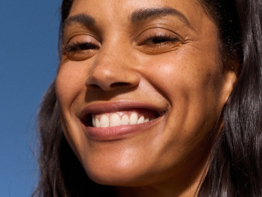 girl smiling