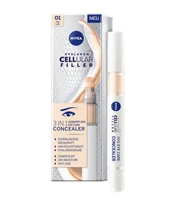 CELLULAR 3in1 Augenpflege Concealer Hell Abdeckstift und Verpackung