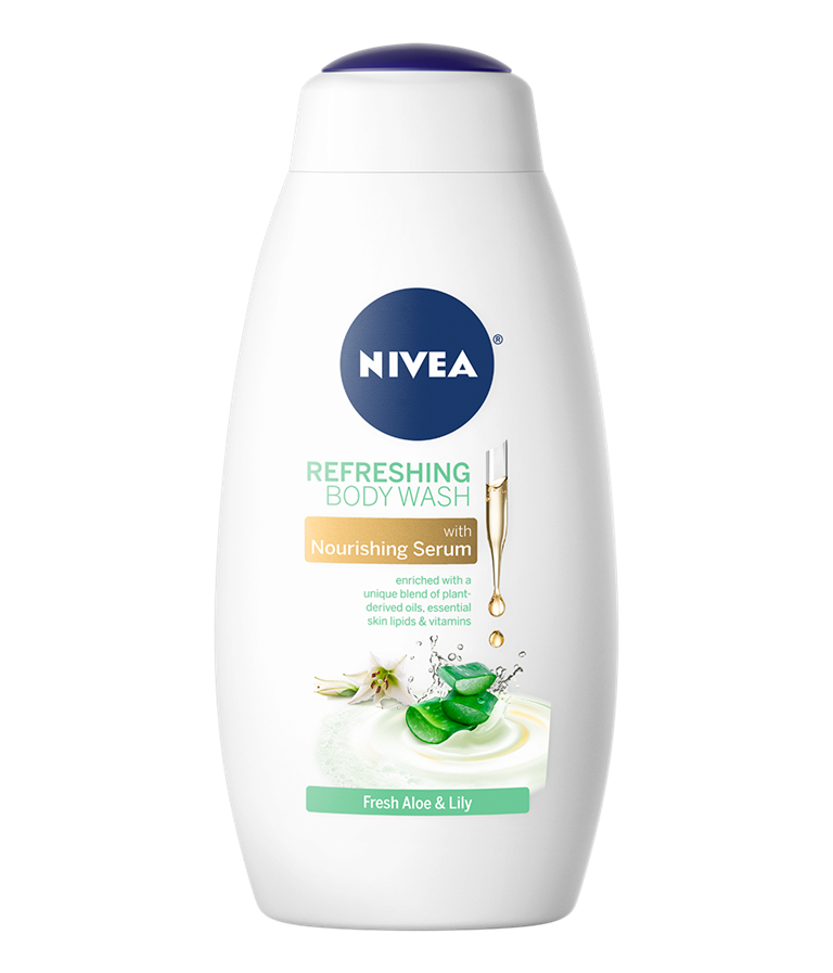 Fresh Aloe & Lily Body Wash with Nourishing Serum | NIVEA
