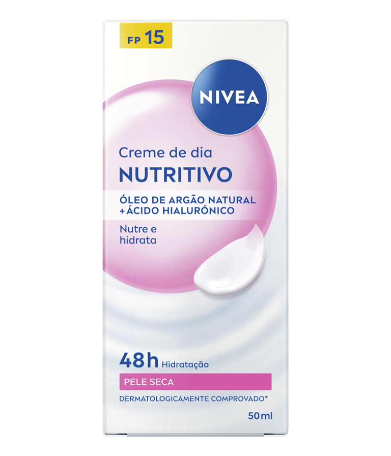 Creme de rosto; Creme de dia; Creme de dia nutritivo; Creme de dia hidratante pele seca
