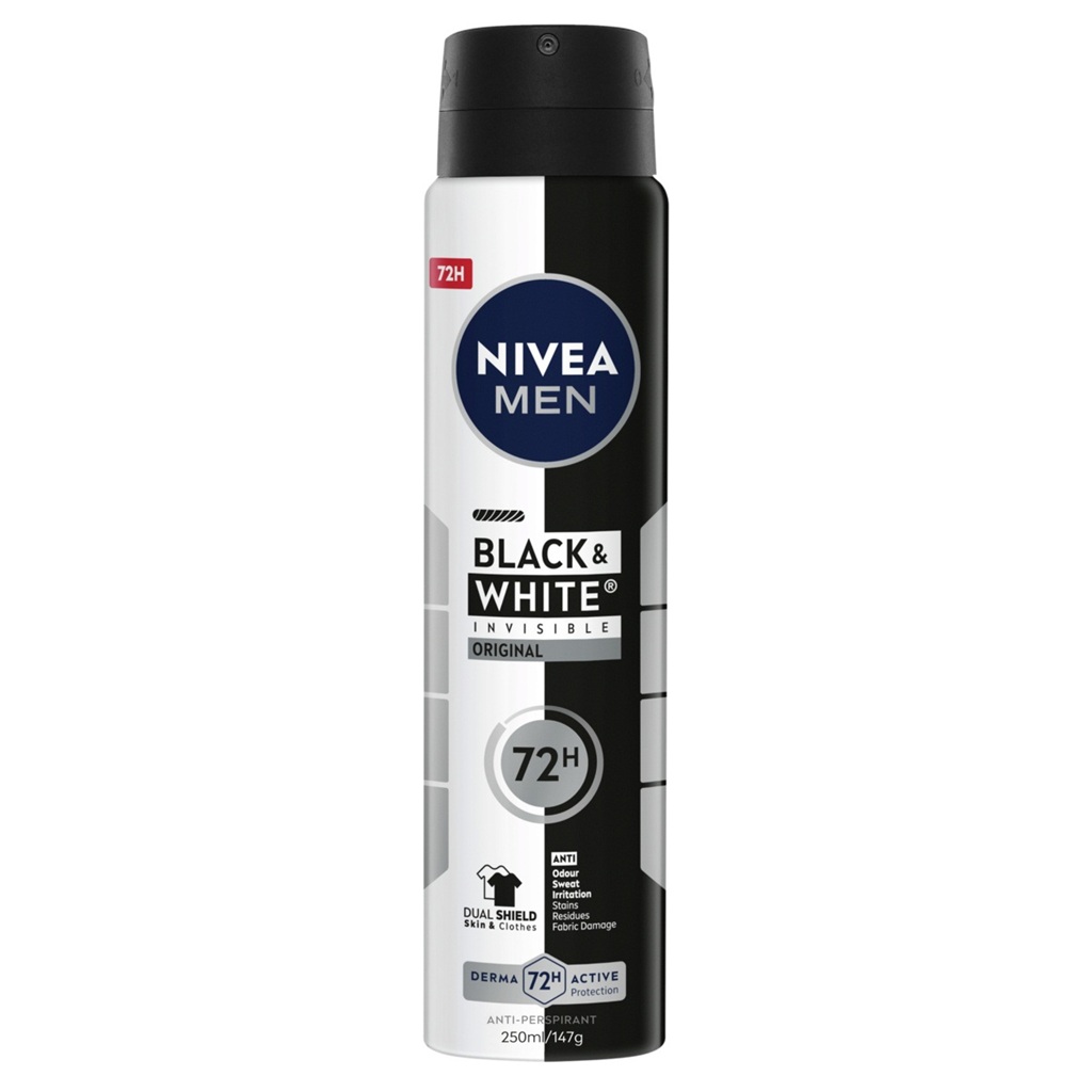 young man using Nivea Men Fresh Sensation deodorant