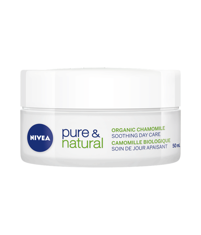 PURE & NATURALMC SOIN DE JOUR APAISANT À LA CAMOMILLE BIOLOGIQUE