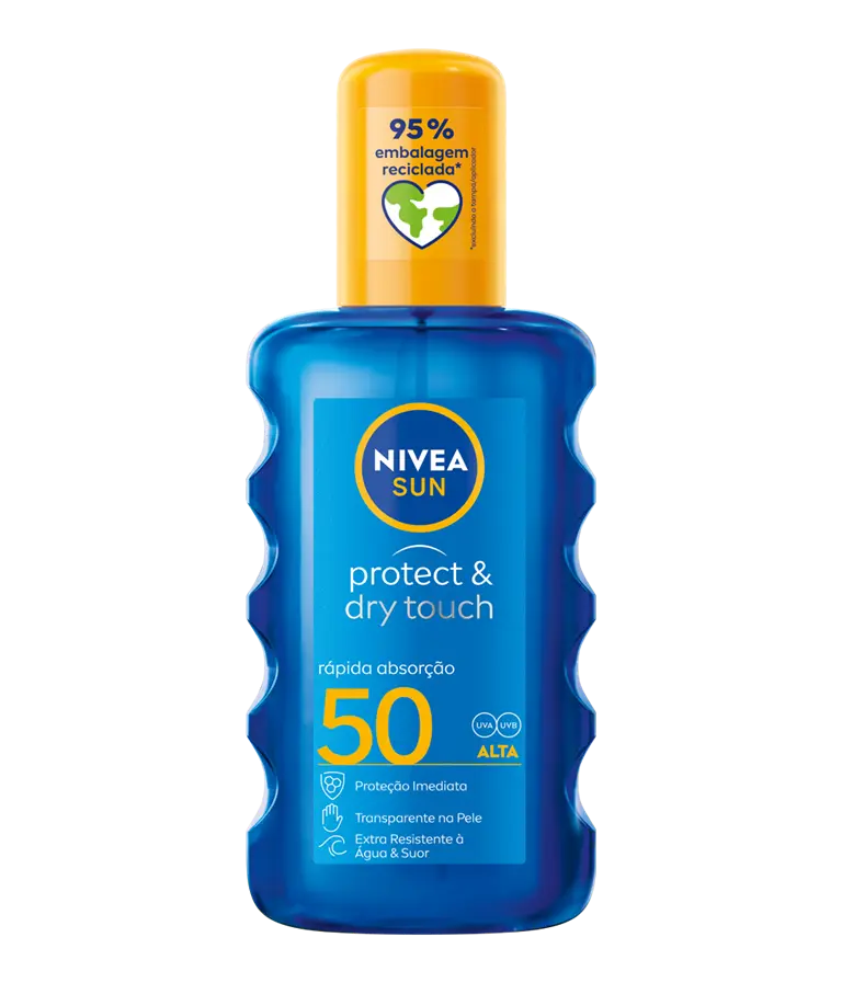 NIVEA; NIVEA SUN; SPRAY; PROTECT; DRY; TOUCH; SPF50; 200ML