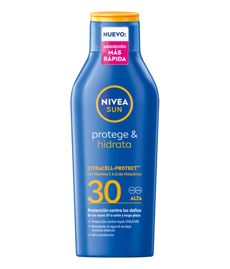NIVEA SUN Protege & Hidrata Loción Solar SPF 30 400 ml