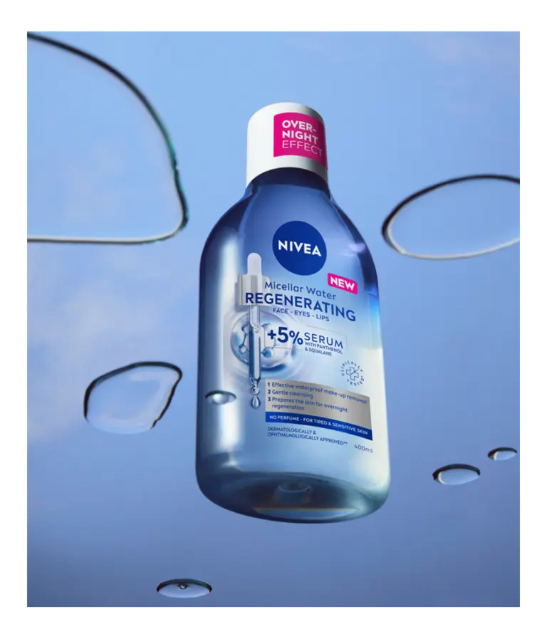 NIVEA serum infused regenerating micellar water