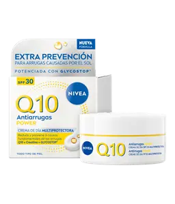 NIVEA; Q10; Antirrugas Power; Creme de Dia FP30 Multiprotetor