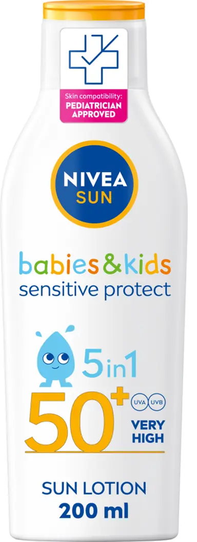 NIVEA SUN Babies & Kids Sensitive Protect Lotion SPF50+