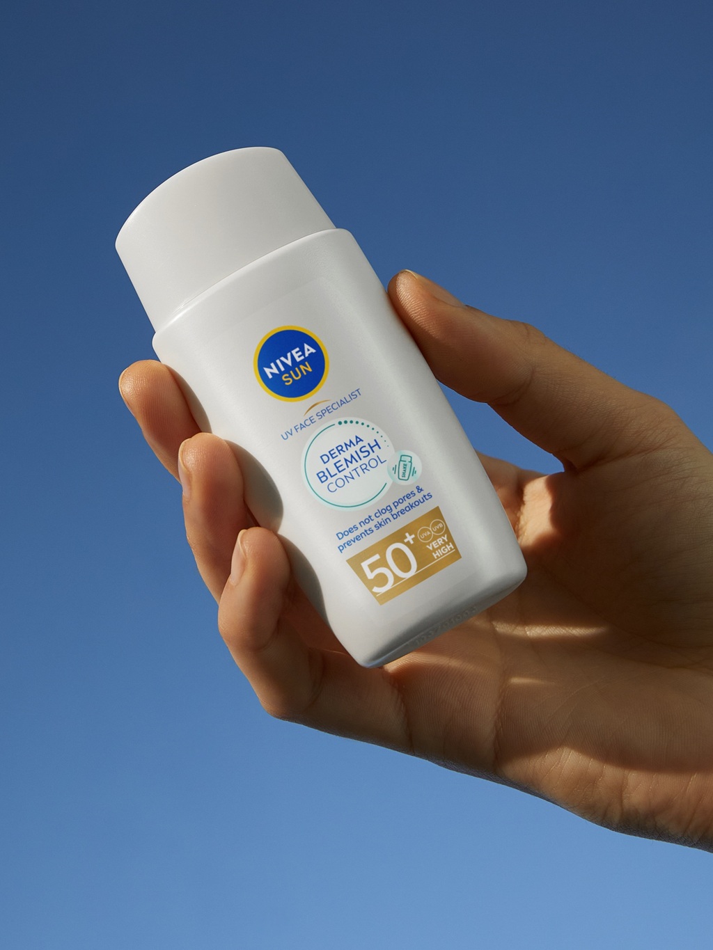 NIVEA Derma Skin Clear Daily UV Fluid SPF 50