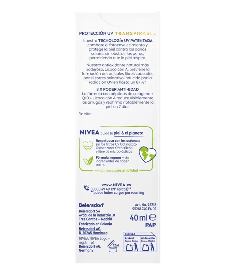 NIVEA SUN Anti-edad Q10 SPF 50+