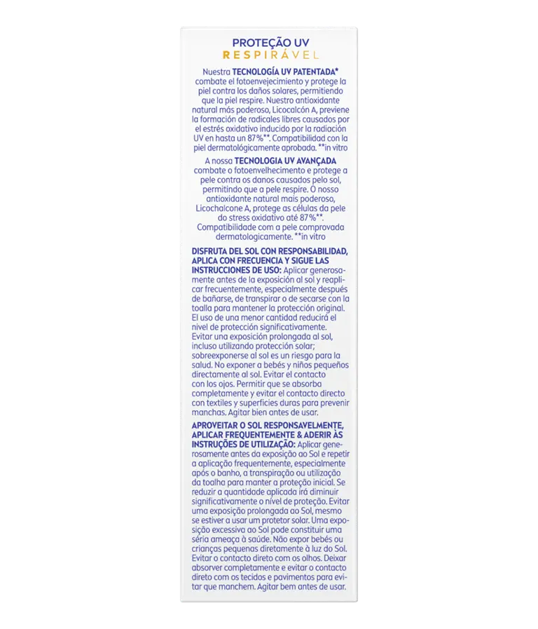 NIVEA SUN Fluido Diario Ultra Ligero Tono Medio SPF 50+