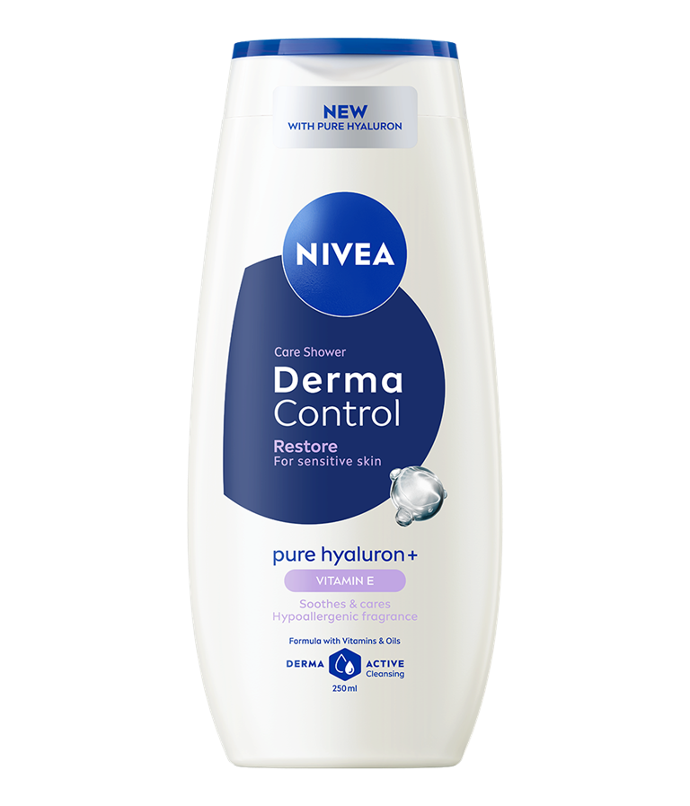 NIVEA; Derma Control; Restore; Shower; 250ml