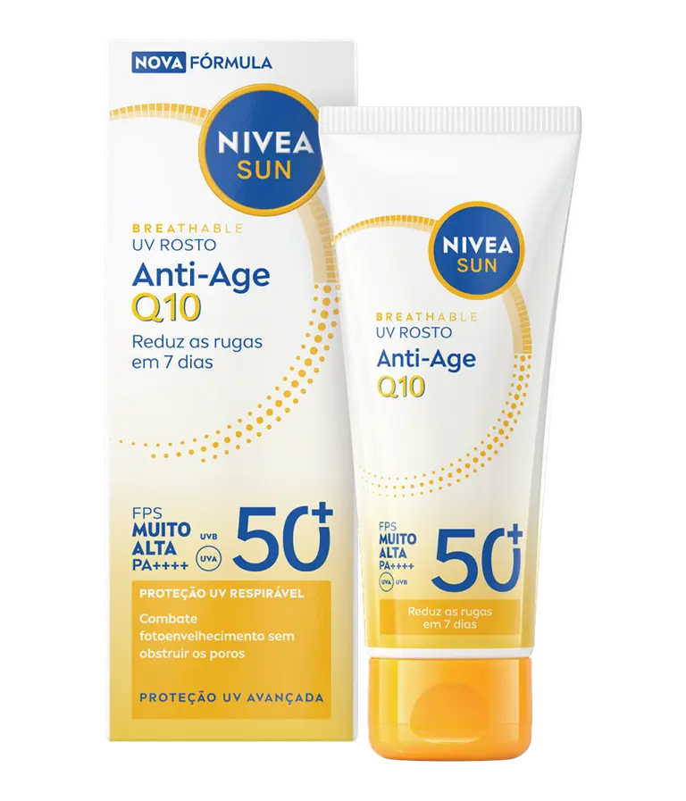 NIVEA; NIVEA SUN; UV FACE; ANTI-AGE; SPF50; 40ML