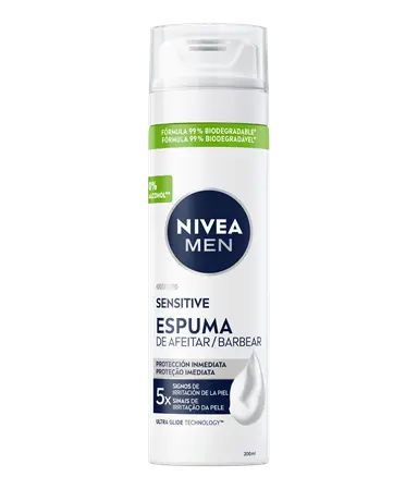 NIVEA MEN Sensitive Espuma de Afeitar