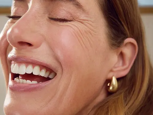 Woman using Nivea Q10 Anti-Wrinkle Power