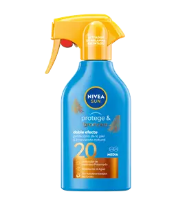 PROTEGE & BRONCEA Spray Pistola Solar FP 20 270 ml | NIVEA SUN