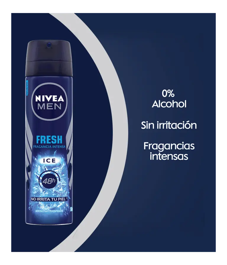 Antitranspirante Aerosol Fresh Ice Spray 150 ML