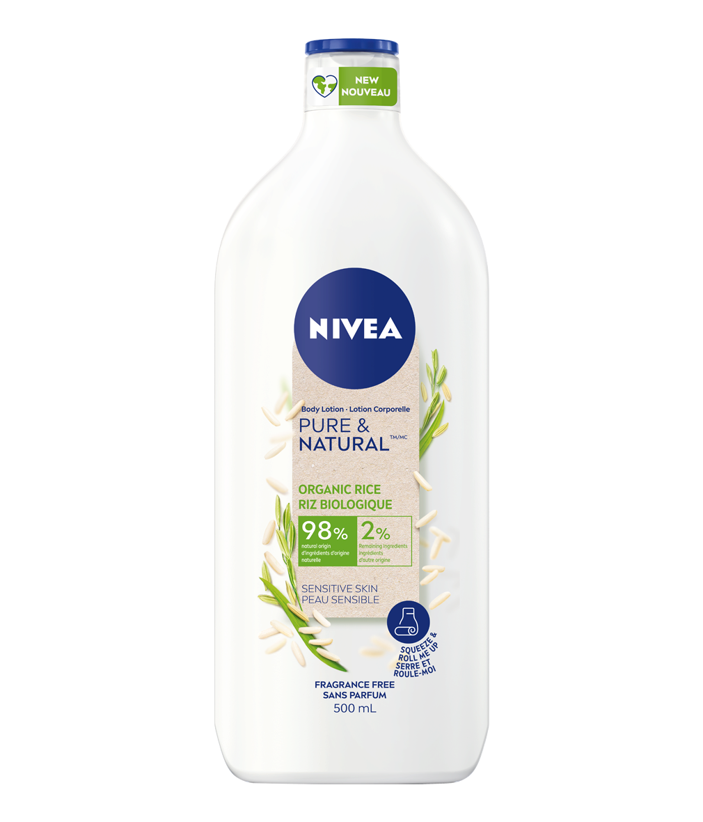 Pure & Natural Rice Body Lotion | NIVEA Canada